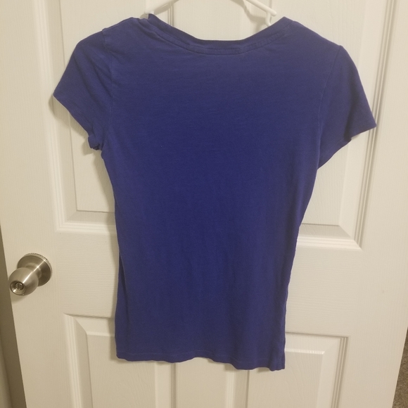 Vintage Aerie Solid Blue Tee - Picture 2 of 2